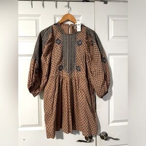 Anthropologie peasant dress. BNWT